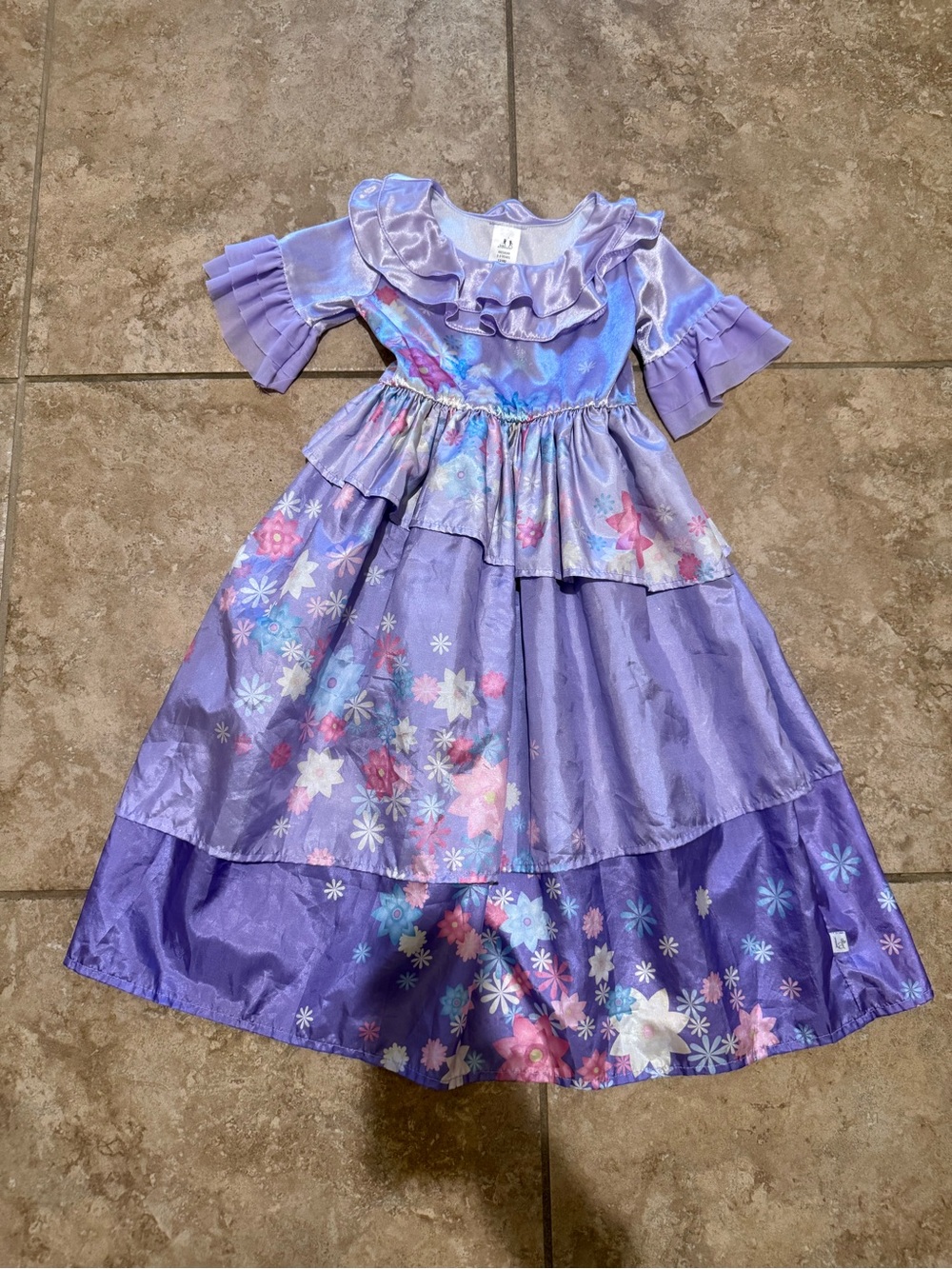 Little Adventures Isabela Flower Princess Dress - Girls Medium 3-5 Years